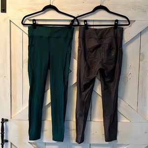 Set of 2 Riding Sport by Dover Saddlery Full Seat Tights